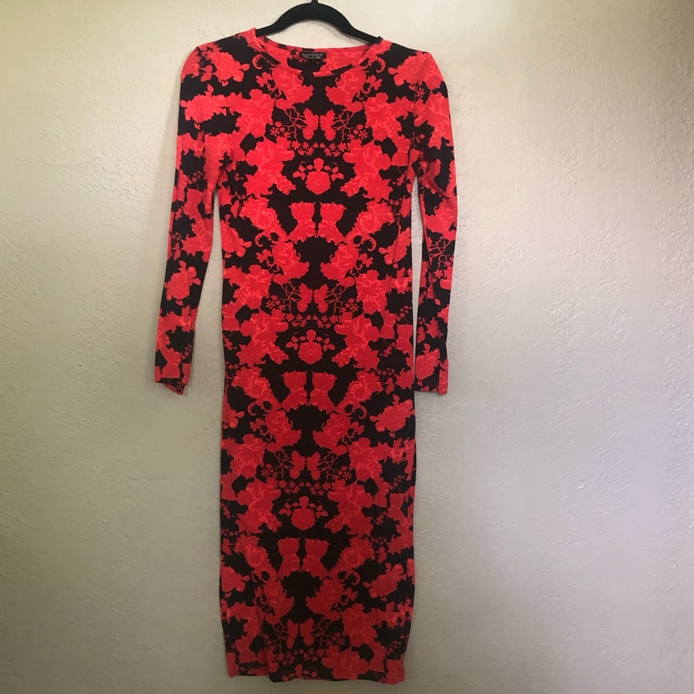 Top Shop body hugging dress